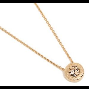 Coach Necklace with Pendant and earrings.